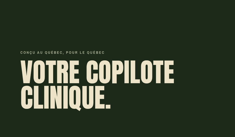votre copilote clinique